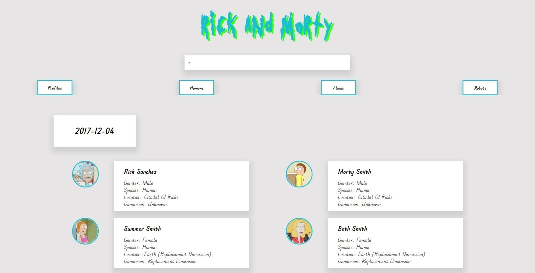 Rick and Morty